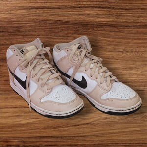 Nike Dunk High Sanddrift Womens SZ 8 Shoes FD9874-100
